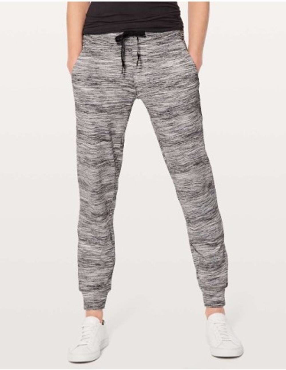 Lululemon Ready To Rulu Pant Space Dye Camo Black White 8